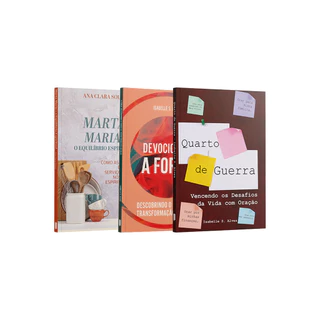 Kit 3 Livros - Nada Pode me Ferir | Blindada na Fé de Cristo