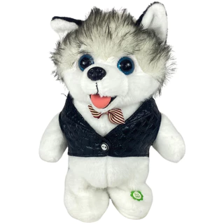 Pelúcia Infantil Cachorrinho Com Som e Movimentos - Castela