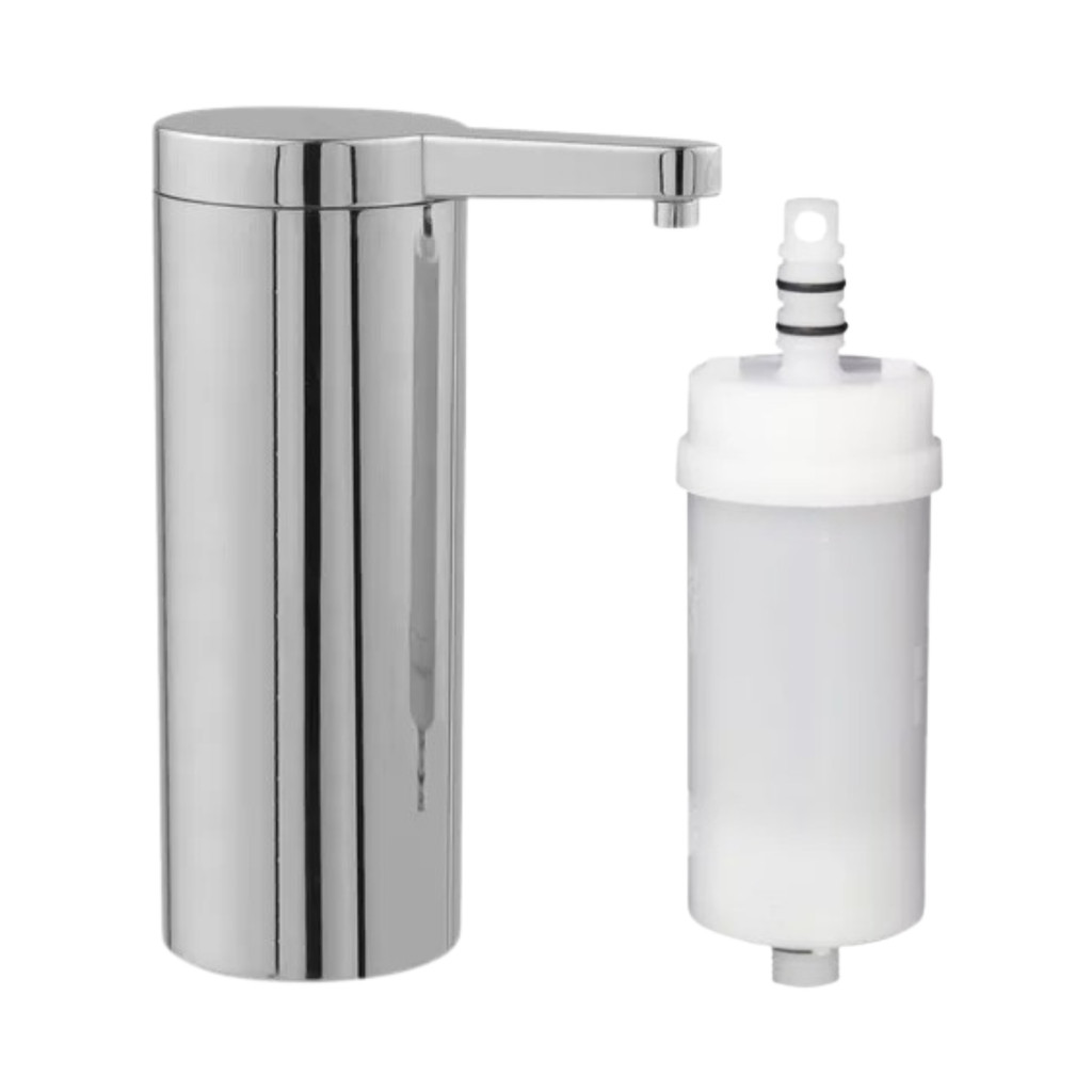 Filtro com Vela Copo Abs Luxo Cromado