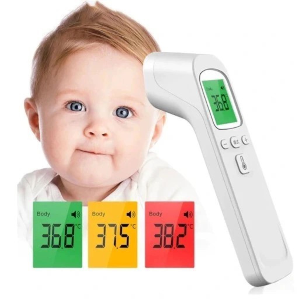 Termômetro De Testa Infravermelho Para Medição De Temperatura Febre ...