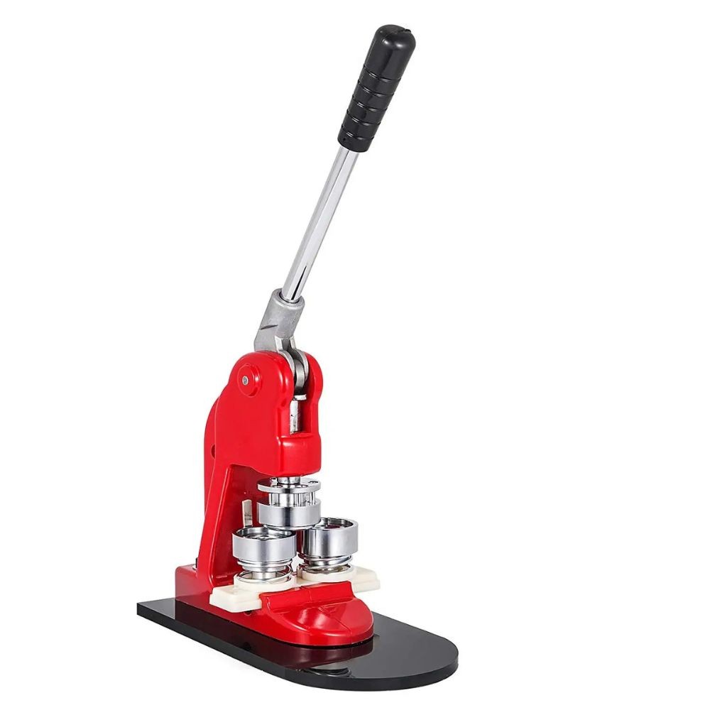 Máquina de Bottons 32mm de Metal Vermelho Marpax | Shopee Brasil