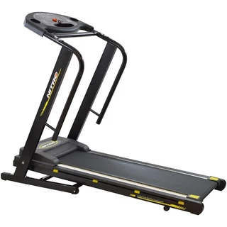 Esteira Elétrica Polimet Residencial Academia Fitness Dobrável Nitro N16 Bivolt 127V/220V Cor Preto