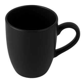 Caneca De Cerâmica Preta 310ml Xícara Café 9194 - Mimo Style