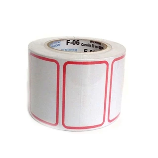 Etiqueta Adesiva de Preços F06 60x40mm Com 20 Mts 500 Etiquetas Fitacrel