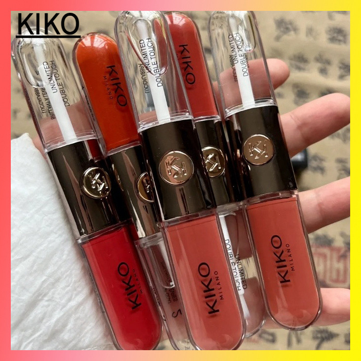 KIKO head lip glaze gloss Labial Hidratante E Duradouro Não Mergulha No Copo 6g em Oferta na Shopee