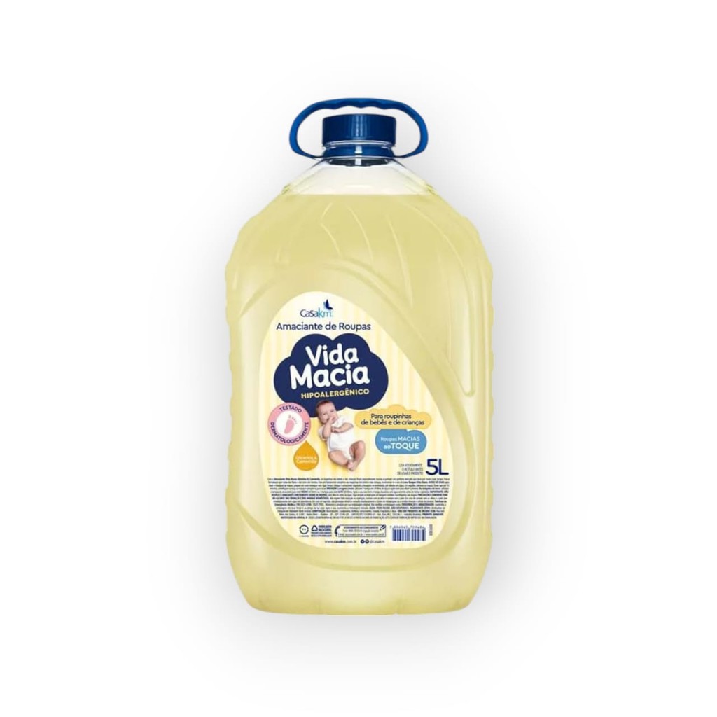 VIDA MACIA AMACIANTE GLICERINA & CAMOMILA 5L