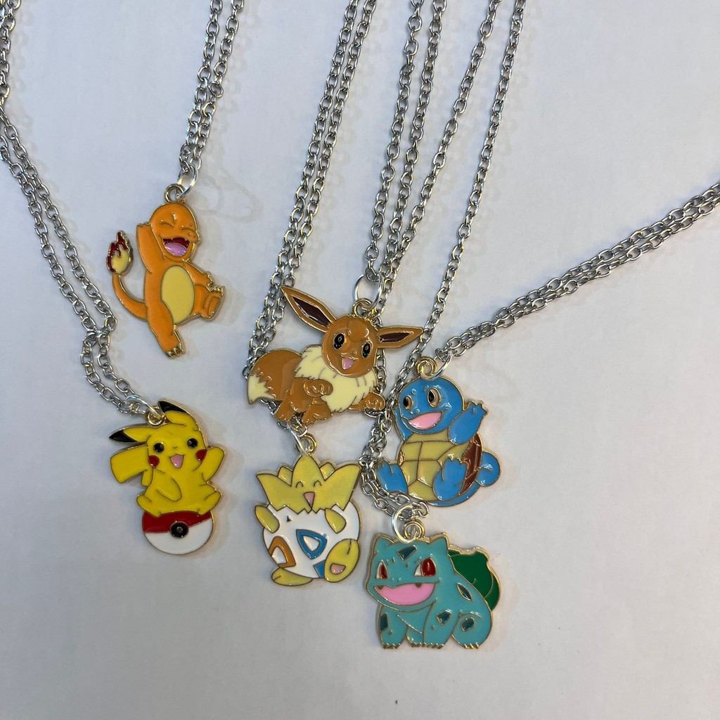 Colar do Pokémon - vários modelos | Shopee Brasil