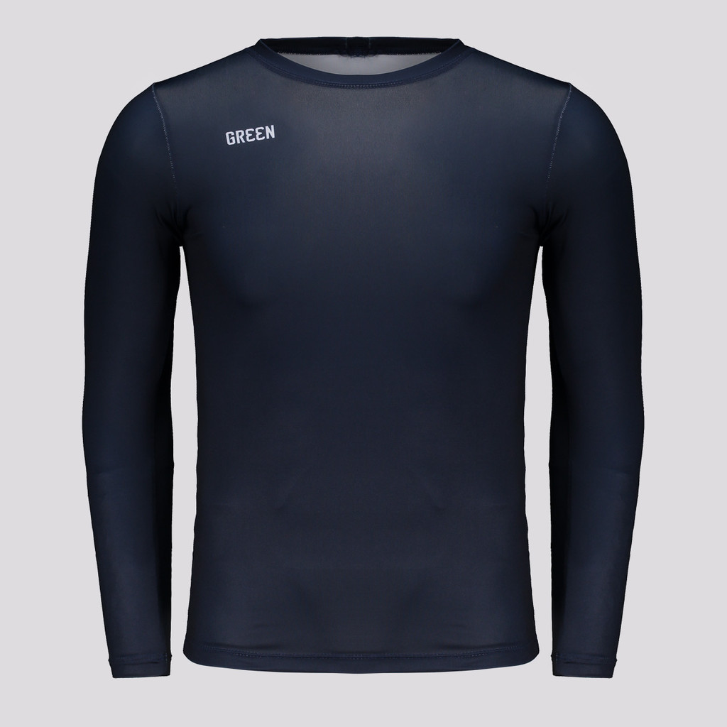 Camisa Gr33n Goiás Térmica 2024 Marinho | Shopee Brasil