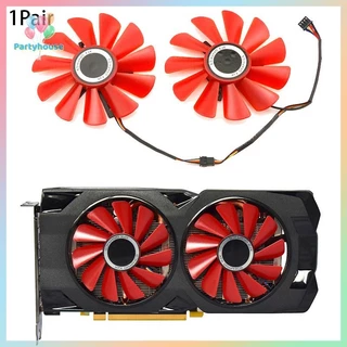 UTZN > Novo 87MM De Diâmetro RX-570-RS-58010 FDC10U12S9-C Para RX570 RX580 Placas Gráficas De Vídeo Refrigerando Como Ve