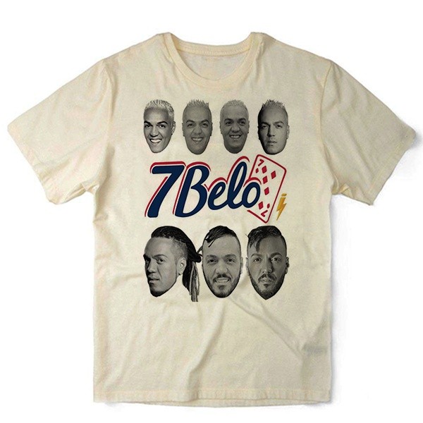 Camiseta Camisa 7 Belo Engraçada Pagode Unissex 100% Algodão | Shopee ...
