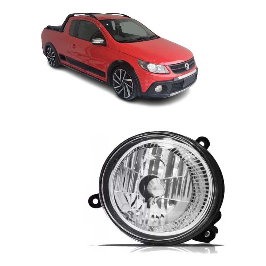 Farol Milha Saveiro Cross Gol Rally G5 G6 Crossfox Direito | Shopee Brasil