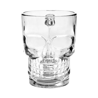 Caneca Caveira Chopp Cerveja Drink Rock Viking 520ml