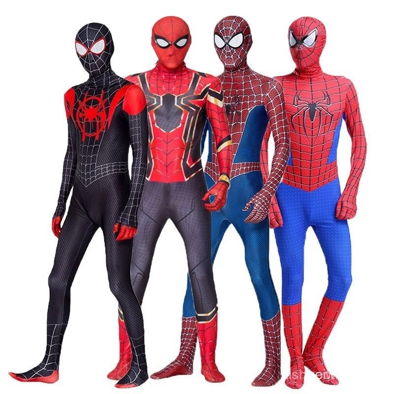 Longe De Casa Marvel Cosplay Traje Zentai Homem-Aranha Super-Herói