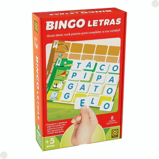 Jogo Bingo Letras 02320 - Grow