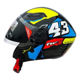 CAPACETE FW3 X OPEN UP 43 ABERTO