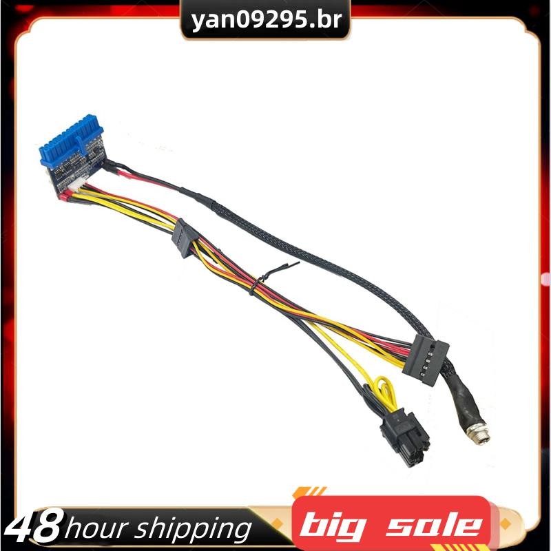 DC 12V 300W 24Pin ATX Placa-Mãe Conector Mini ITX Fonte De Alimentação Para PSU Módulo PC Computador Gamer De Azul 1 PCS