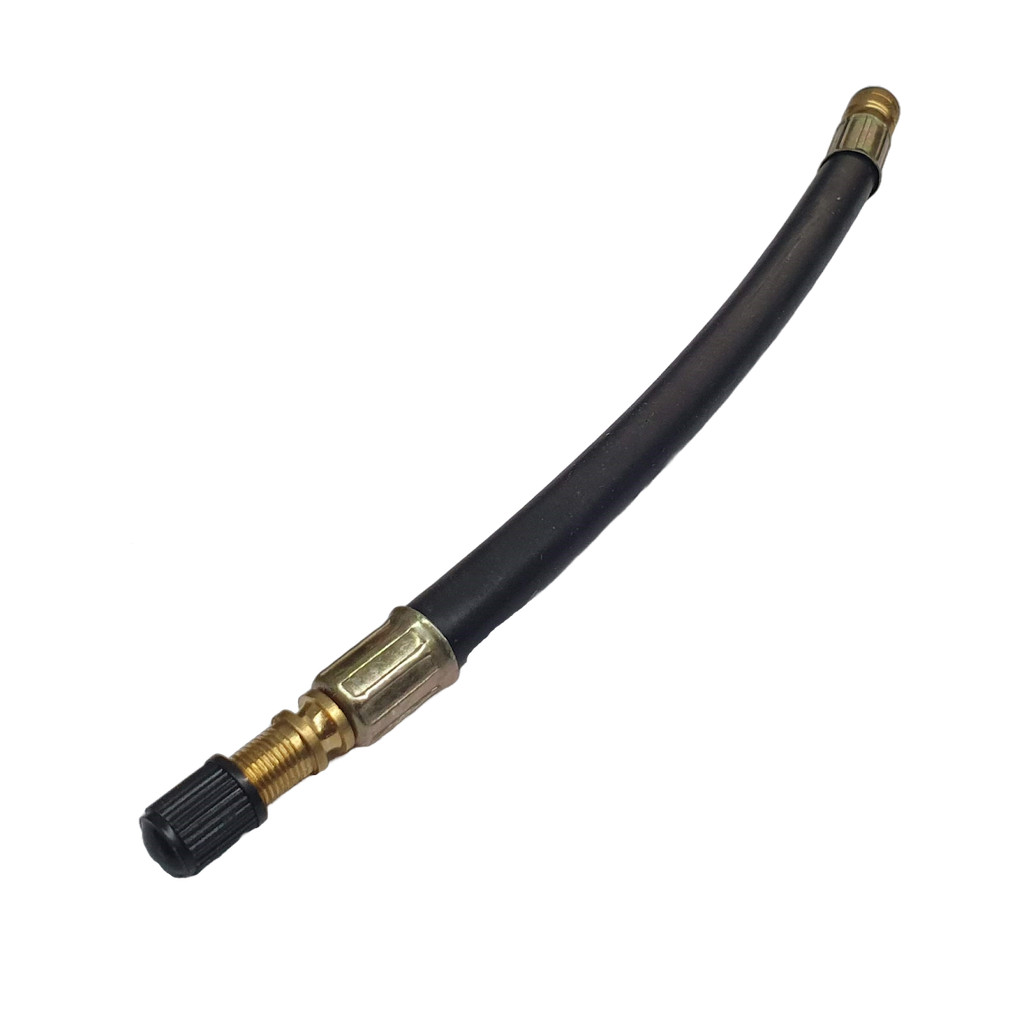 1 Extensão Flexível Reforçada 210mm Calibrar Pneu Moto Bicicleta bike