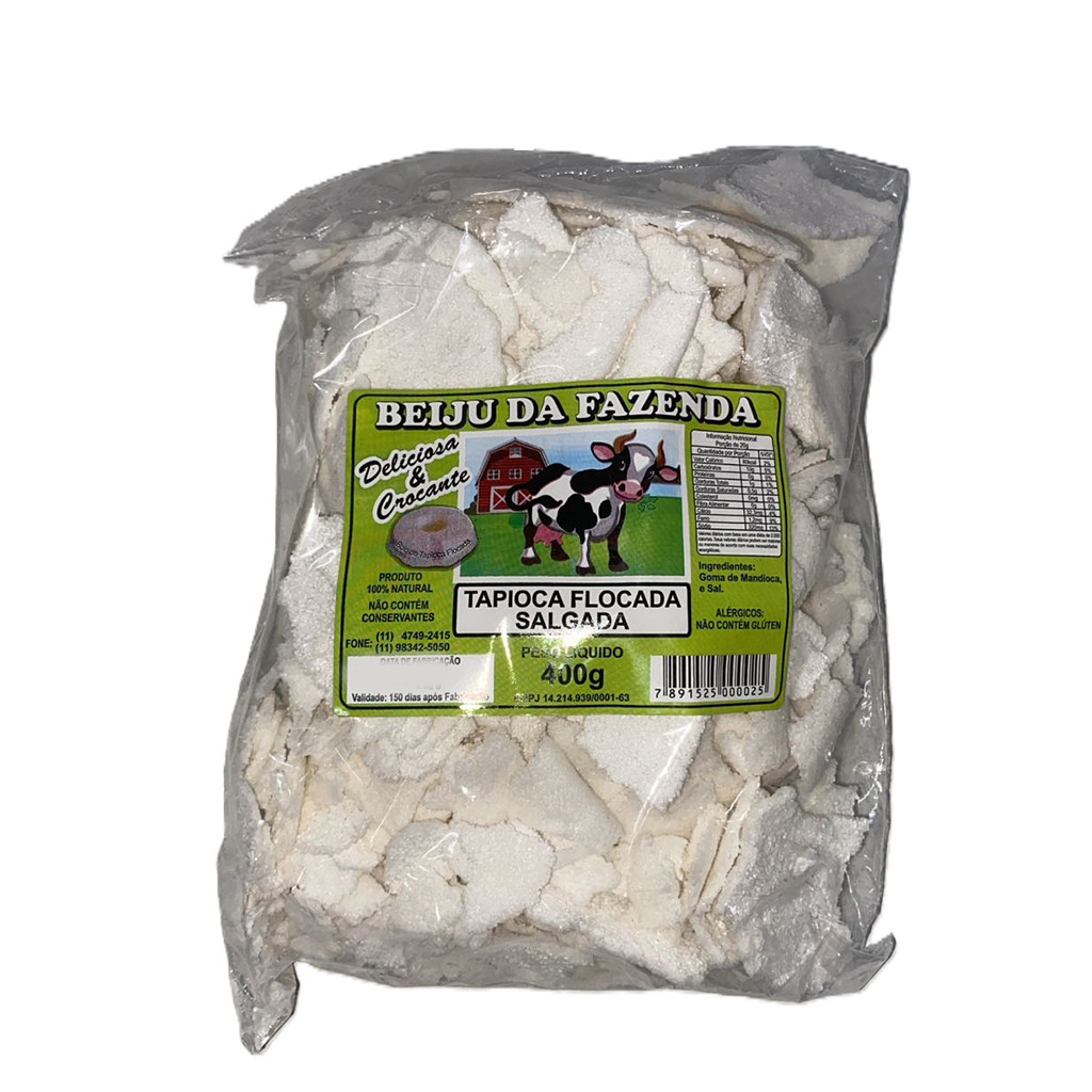 Beiju Tradicional da Fazenda - 400g | Shopee Brasil