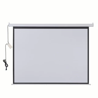 Tela de Projeção Retrátil Elétrica 203 x 152cm 127V Multi - AC350 em Oferta na Shopee