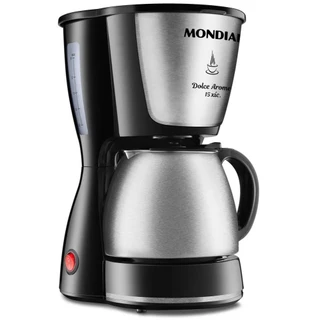 Cafeteira Elétrica Mondial Dolce Arome Preto/Inox 550W 127V - C-34 JI 15X em Oferta na Shopee