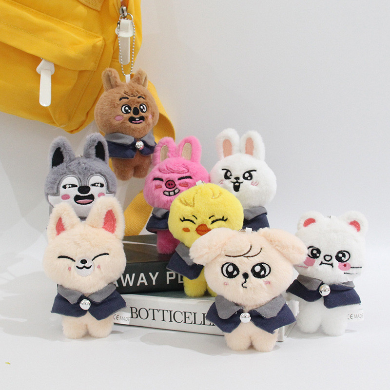 2025 Kpop Stray Kids Boneca de Pelúcia da Escola Mágica SKZOO Lobo