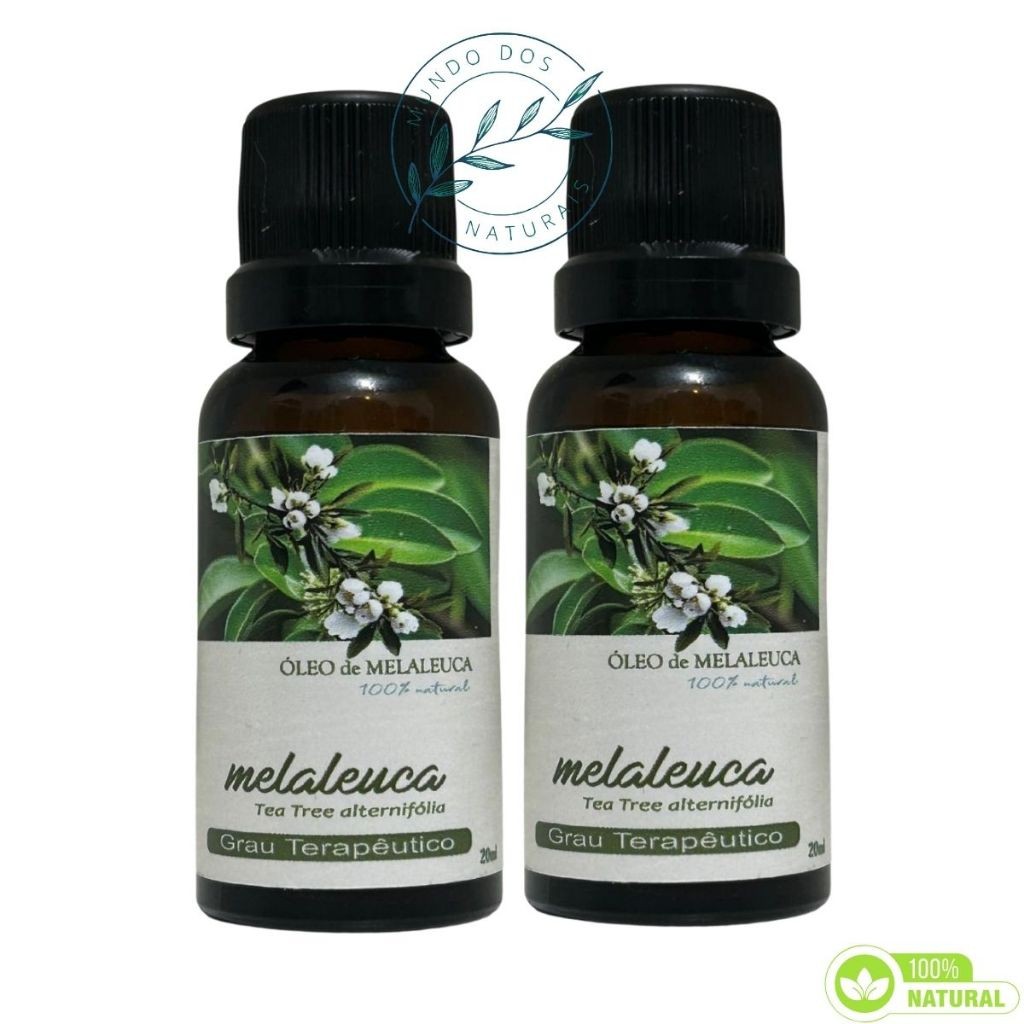 Oleo de Melaleuca Fungos e Micose de unha 100% Natural 20 ml uzze ...