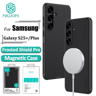 Nillkin Super Fosco Escudo Pro Caso Magnético Para Samsung Galaxy S25 +/S25 Plus De Telefone Ultra Fino TPU + PC Capa Tr