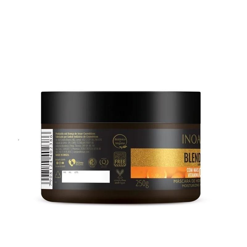 Máscara De Hidratação Capilar Inoar Blends Collection 250g | Shopee Brasil