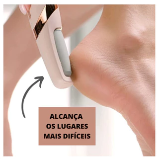 Lixador De Pé Elétrico Lixa Elimina Calo esfoliador tira calos pedicure portátil