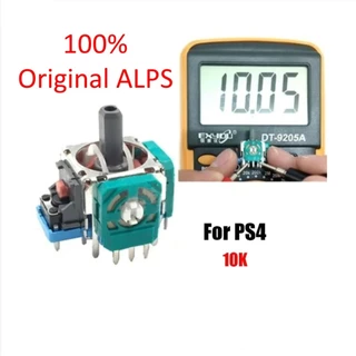 Kit 10 Analógicos 3D Original ALPS Verde Para Controle Playstation Ps4 Dualshock