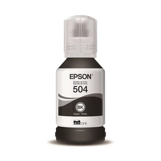 Refil De Tinta Epson T504122-BR Preto | Para Impressoras L4150|L4160|L4260|L6171|L6270|L14150|L6161|L6191 em Oferta na Shopee