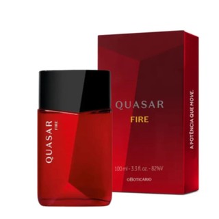 Colônia Quasar Fire O Boticário Masculino 100ml em Oferta na Shopee
