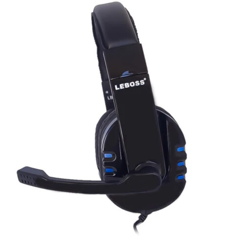 Headset Gamer com Microfone Conexão P3 LEBOSS LB-FN606
