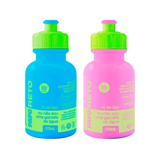 Kit Lola From Rio Papo Reto - Shampoo 270ml + Máscara Fluída 270ml em Oferta na Shopee