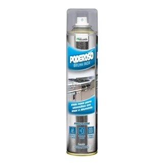 Limpador Poderoso Brilha Inox Aerosol 300ml/200g em Oferta na Shopee
