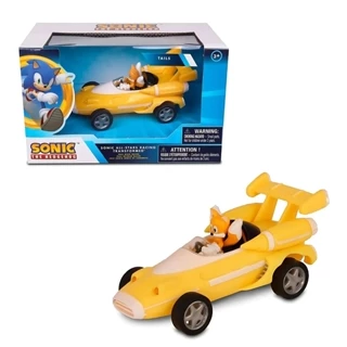 Carro Sonic Pull Back Tails F01070 - Fun Divirta-se