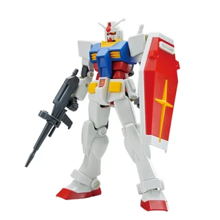 BANDAI SPIRITS ENTRY GRADE Mobile Suit Gundam RX-78-2 Gundam escala 1/144 modelo de plástico pré-colorido [Direct from 