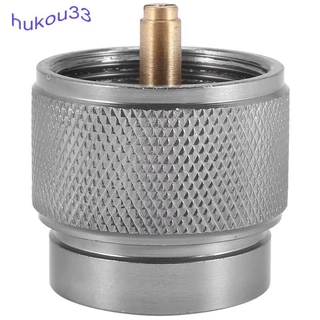 Adaptador De Fogão De Acampamento 1LB Propano Entrada De Tanque Pequeno E Uma Válvula Lindal Saída EN417 Cilindro Extern