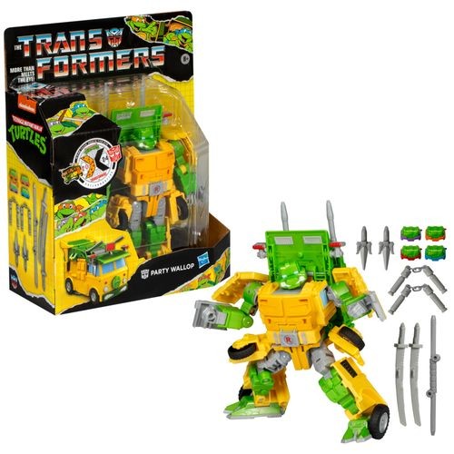Transformers Collab TMNT x Transformers Party Wallop | Shopee Brasil