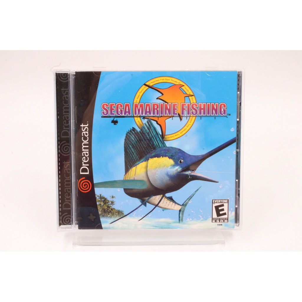 JOGO DREAMCAST - SEGA MARINE FISHING (1) | Shopee Brasil