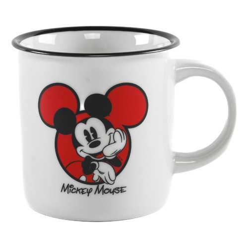Caneca Porcelana Retrô Mickey 300ml Licenciada Disney | Shopee Brasil