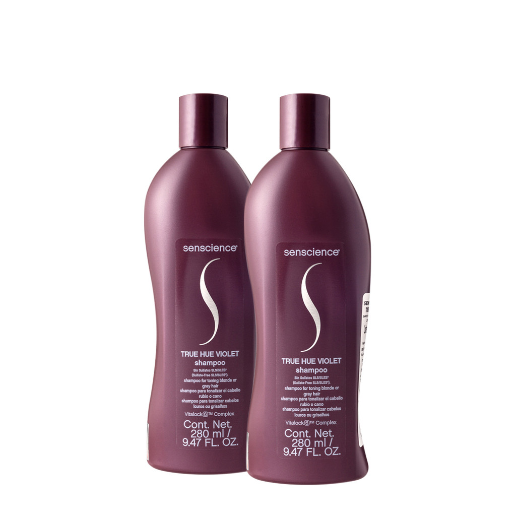 Senscience True Hue Violet Shampoo Extra (2 produtos) | Shopee Brasil