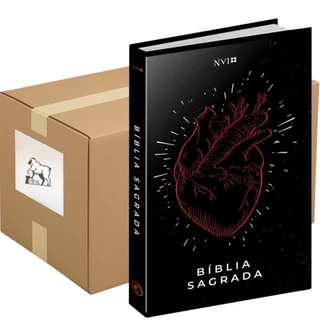 Kit 10 Bíblia Sagrada | NVI | Capa Dura | De Todo Coração em Oferta na Shopee