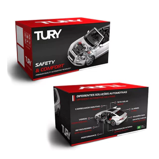 Modulo de Retrovisor Tury PARK1.2.6AH com Tilt Down - Cruze LS/LT 17/...