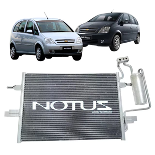 Condensador Notus Gm Meriva 2003 2005 2007 2009 2001 2013 2014