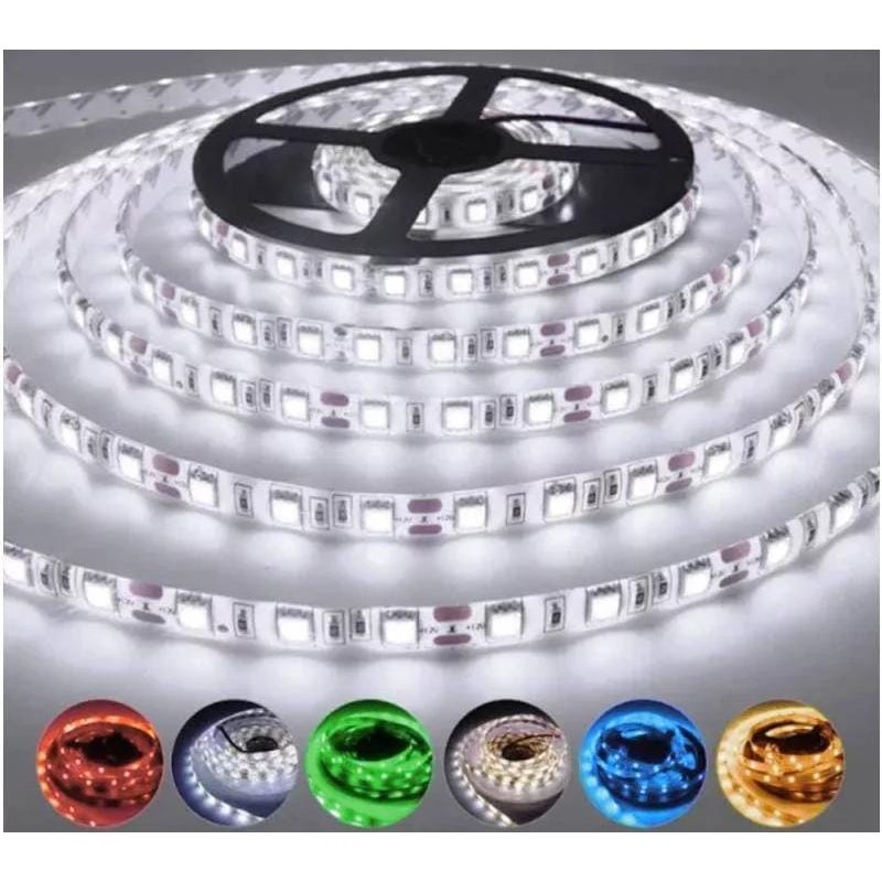 Fita Led 5V 1m Rgb Sem Fonte Utilitário Decorativo | Shopee Brasil