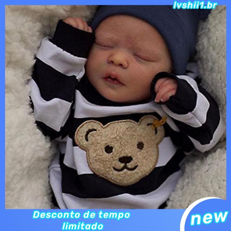 boneca reborn realista 55CM/22inch  Realistic Finished Bebe Reborn Silicone Vinyl Cloth girl Body Doll Maddie Handmade T