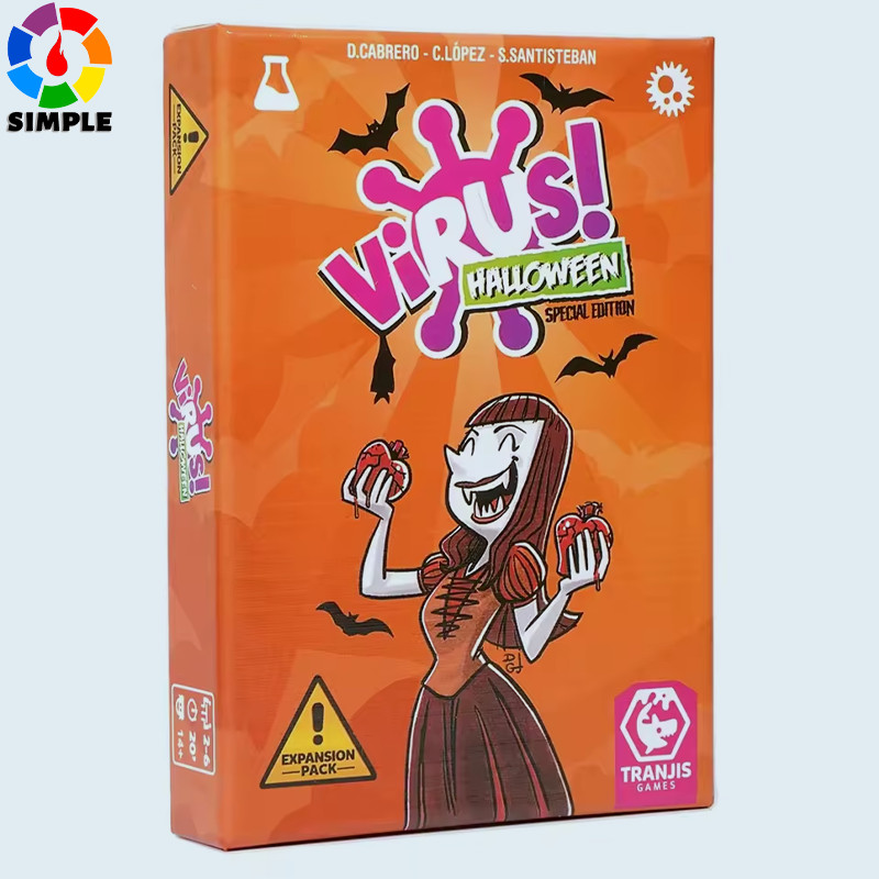 Tranjis Games Virus! Gioco Di Carte | Contagioso E Divertente | Da 2 A 6 Giocatori | 8+ Anni