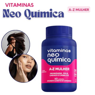 Vitamina Neo Química Mulher 60 Comprimidos em Oferta na Shopee