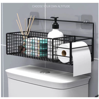 Montado Suporte Para Banheiro Cozinha Organizador Prateleira Rack Papel Higiênico Acessórios Moveis